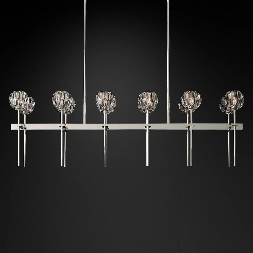 Boule Linear Chandelier-MEET LIGHTING
