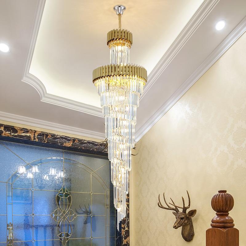 Cyrus Multiple Tier Crystal Chandelier-MEET LIGHTING