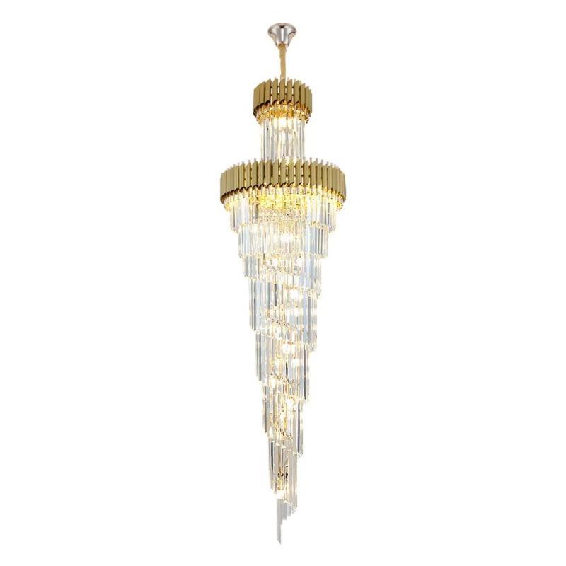 Cyrus Multiple Tier Crystal Chandelier-MEET LIGHTING