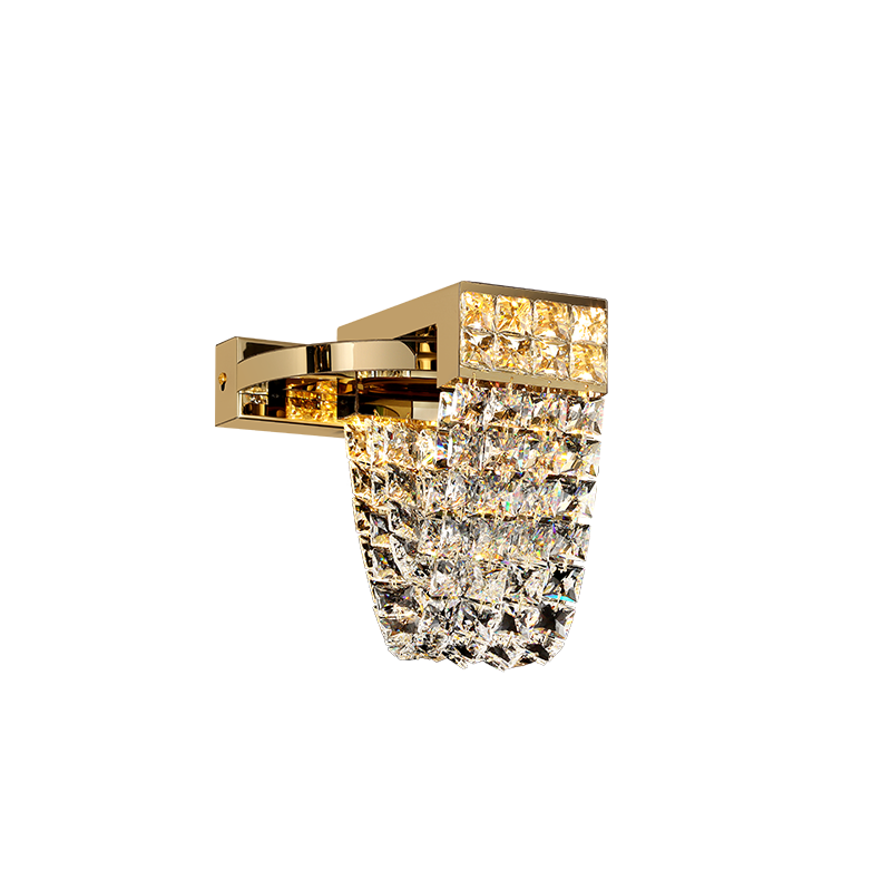 Modern Luxury Newly Crystal Chandelier in Champagne Gold-MEET LIGHTING