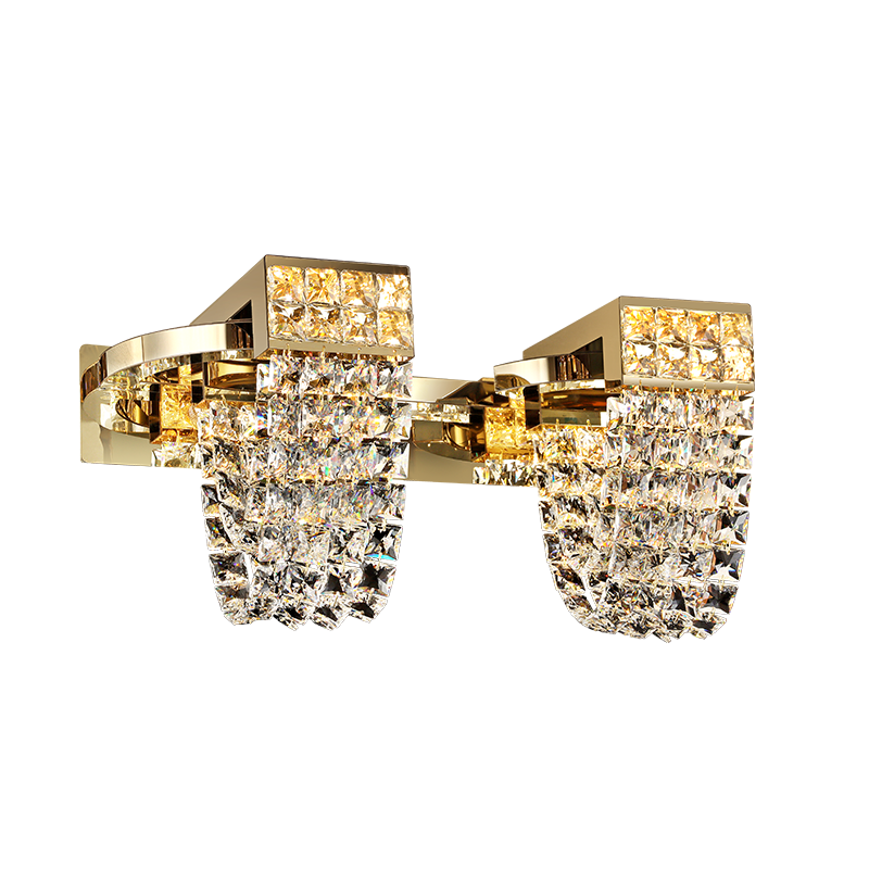 Modern Luxury Newly Crystal Chandelier in Champagne Gold-MEET LIGHTING