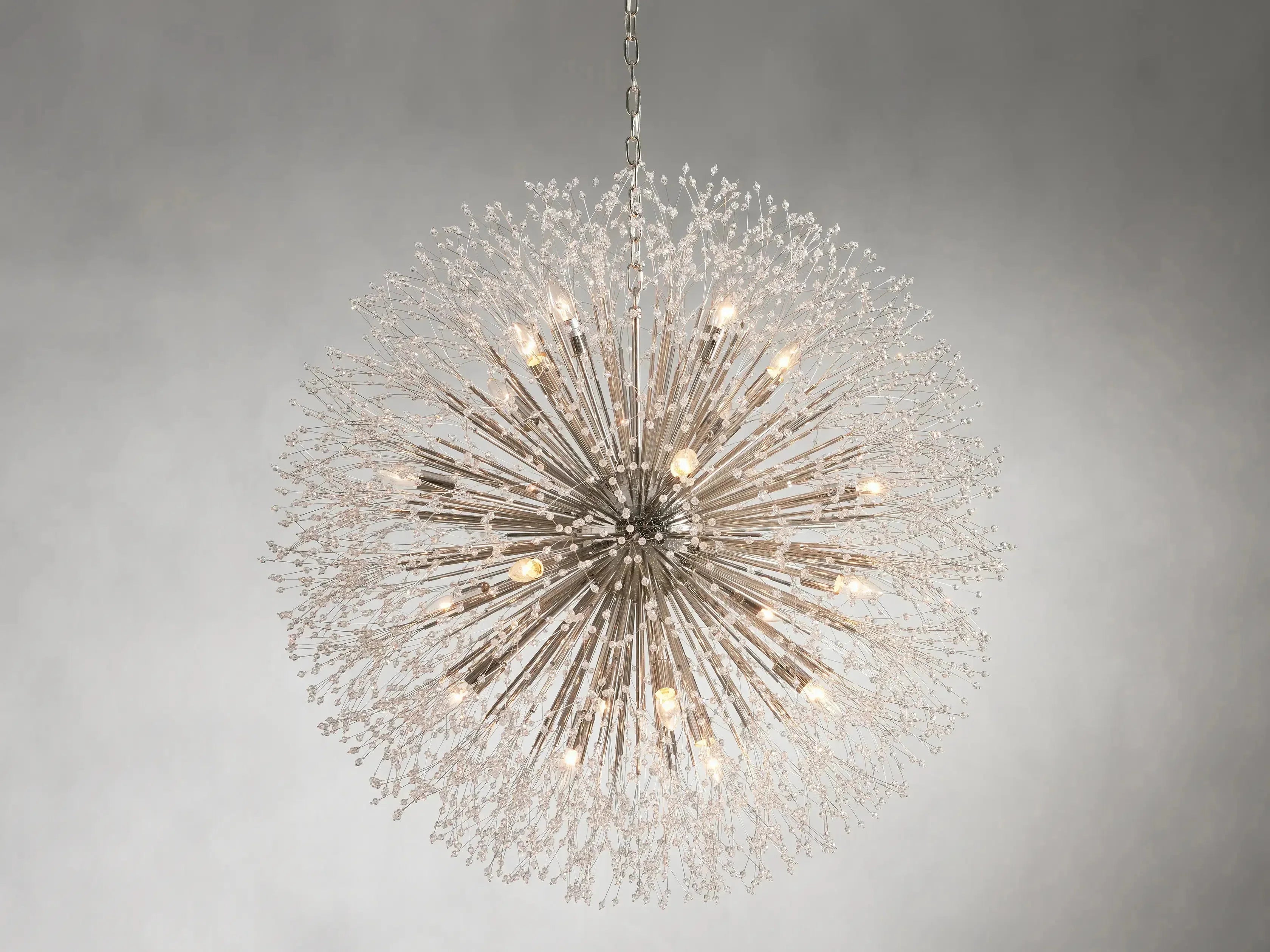 Dandelion Round Chandelier 22''30''43''-MEET LIGHTING