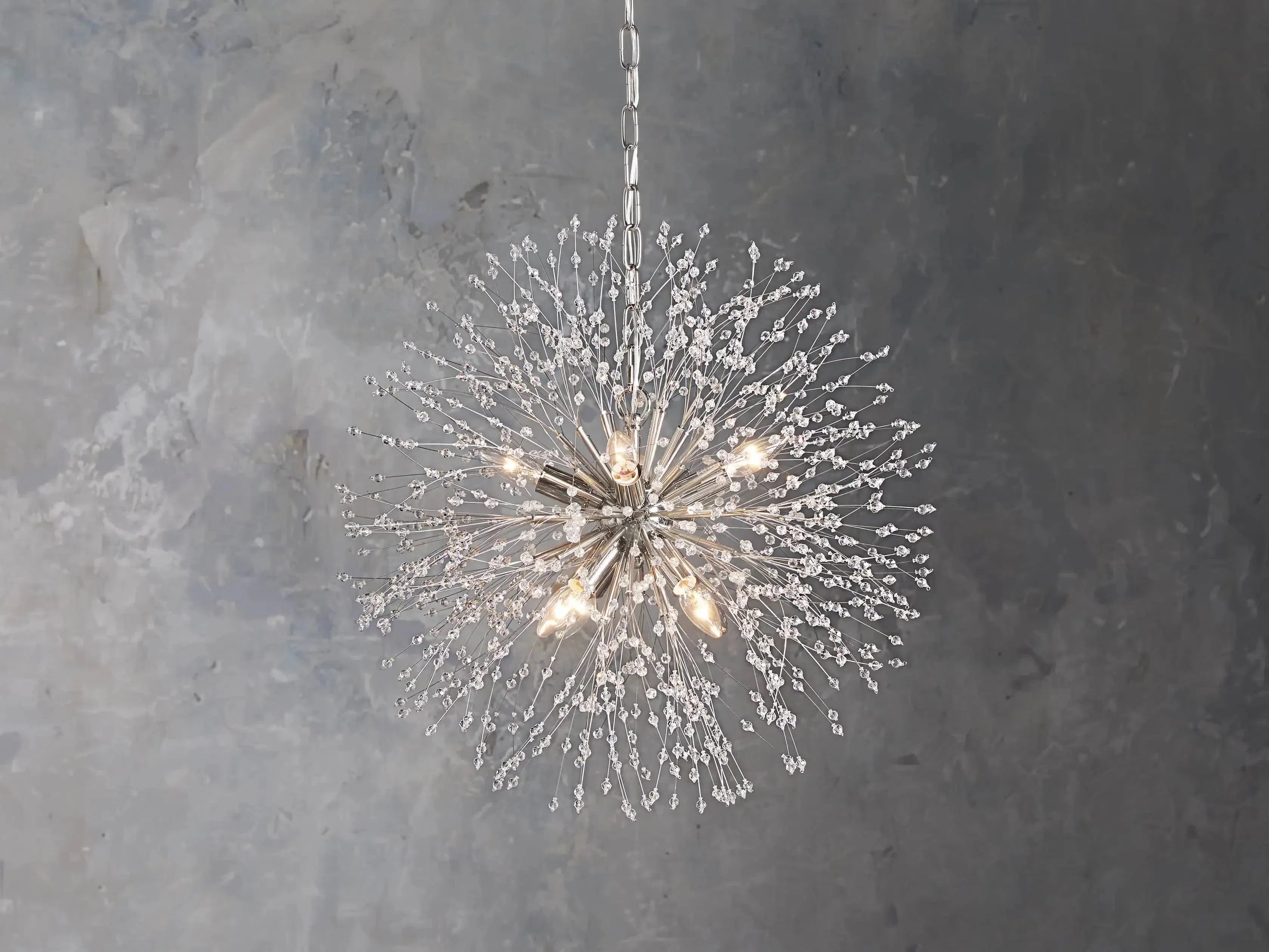 Dandelion Round Chandelier 22''30''43''-MEET LIGHTING