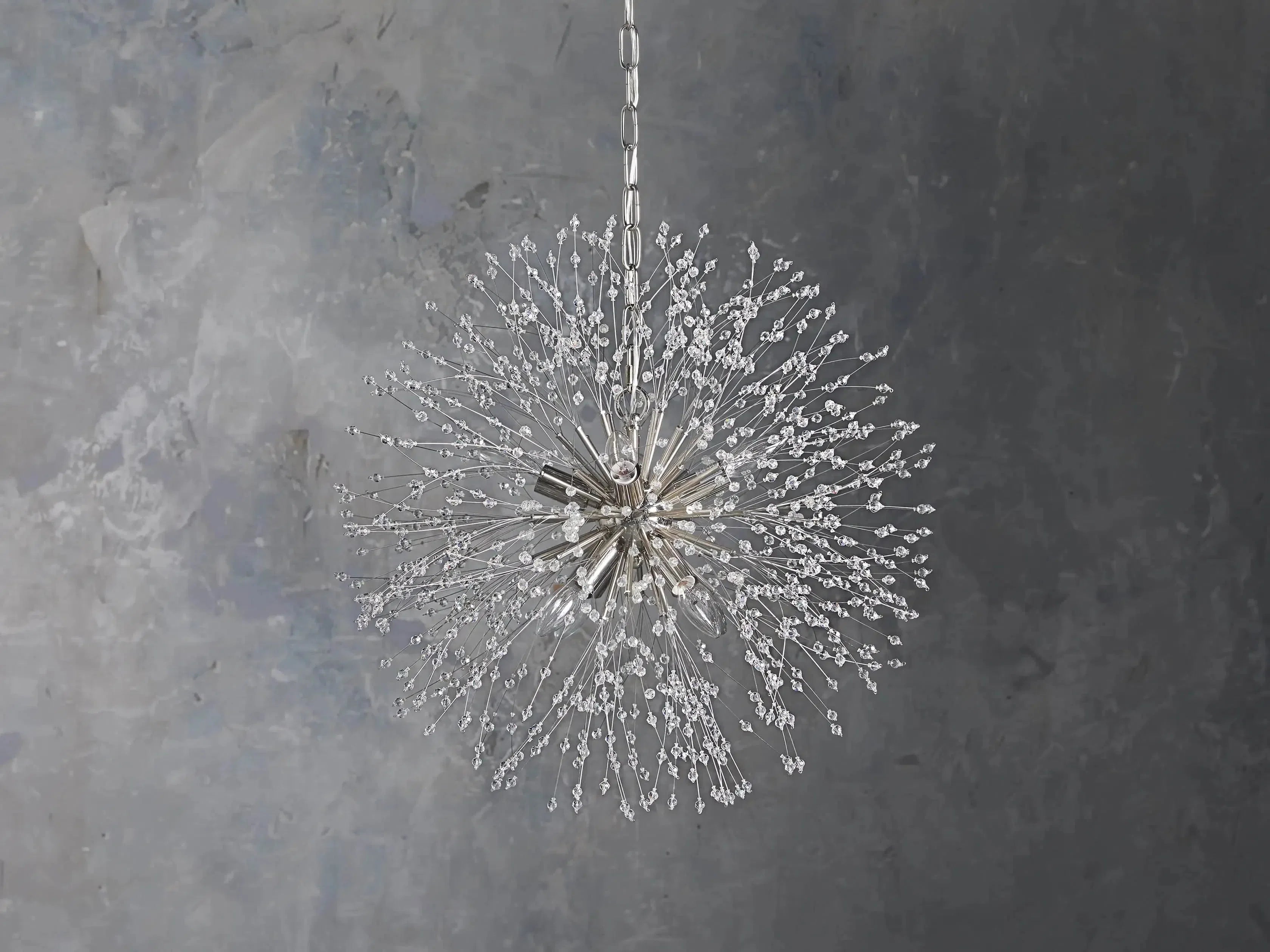 Dandelion Round Chandelier 22''30''43''-MEET LIGHTING