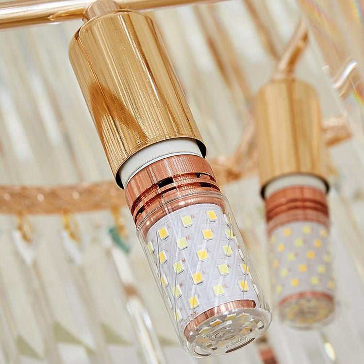 Danilo Multiple Tier Crystal Chandelier-MEET LIGHTING