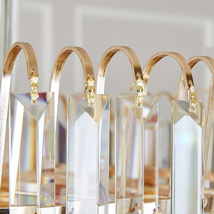 Danilo Multiple Tier Crystal Chandelier-MEET LIGHTING