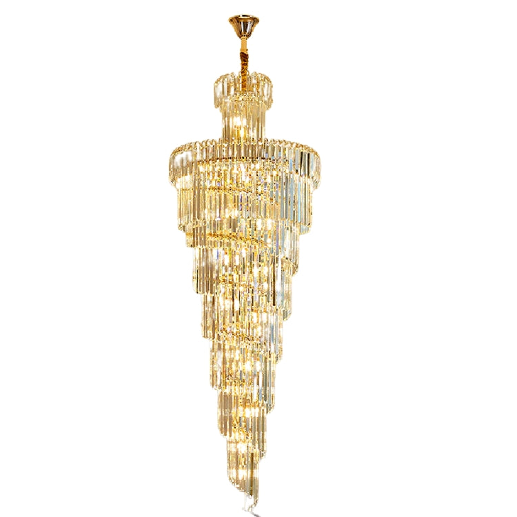 Danilo Multiple Tier Crystal Chandelier-MEET LIGHTING