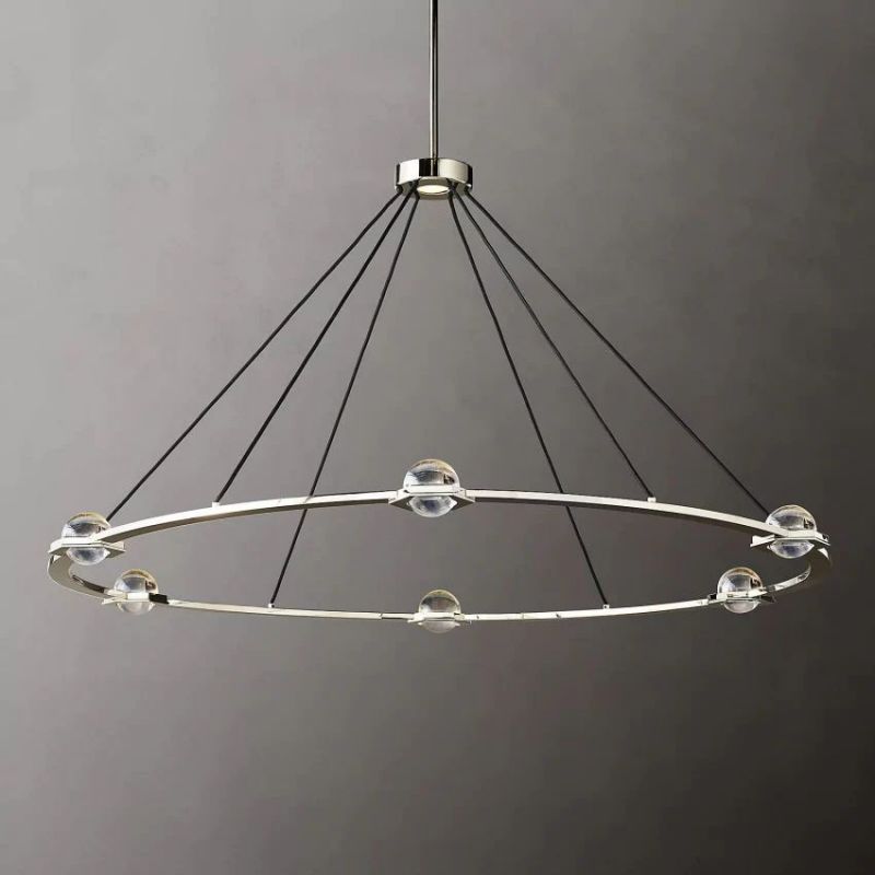 Eclatant 2-Tier Round Chandelier 60"-MEET LIGHTING