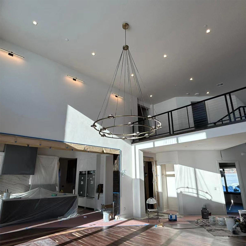 Eclatant 2-Tier Round Chandelier 60"-MEET LIGHTING