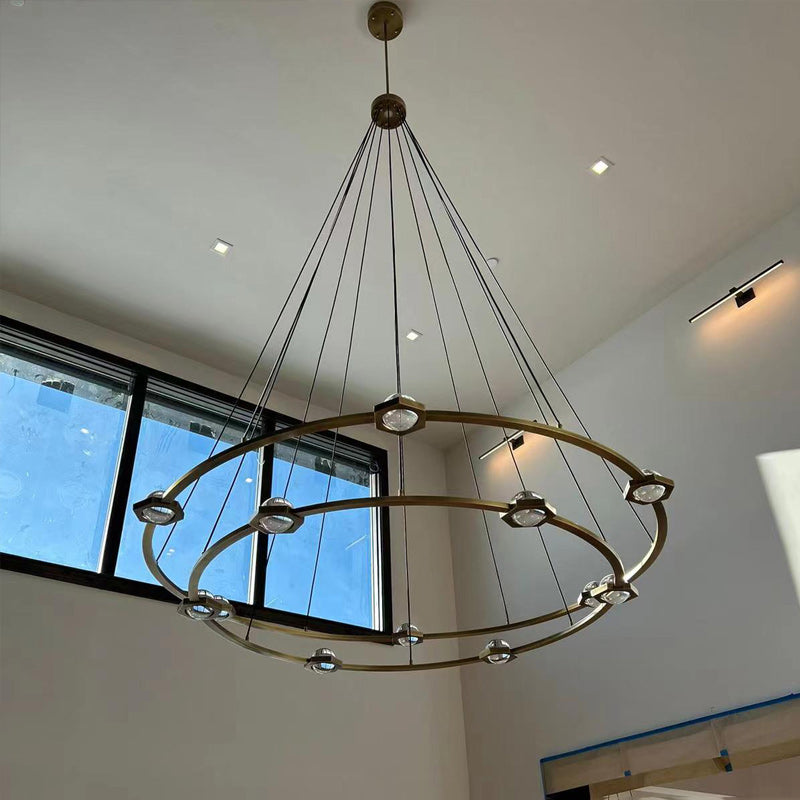 Eclatant Round Chandelier 60"-MEET LIGHTING