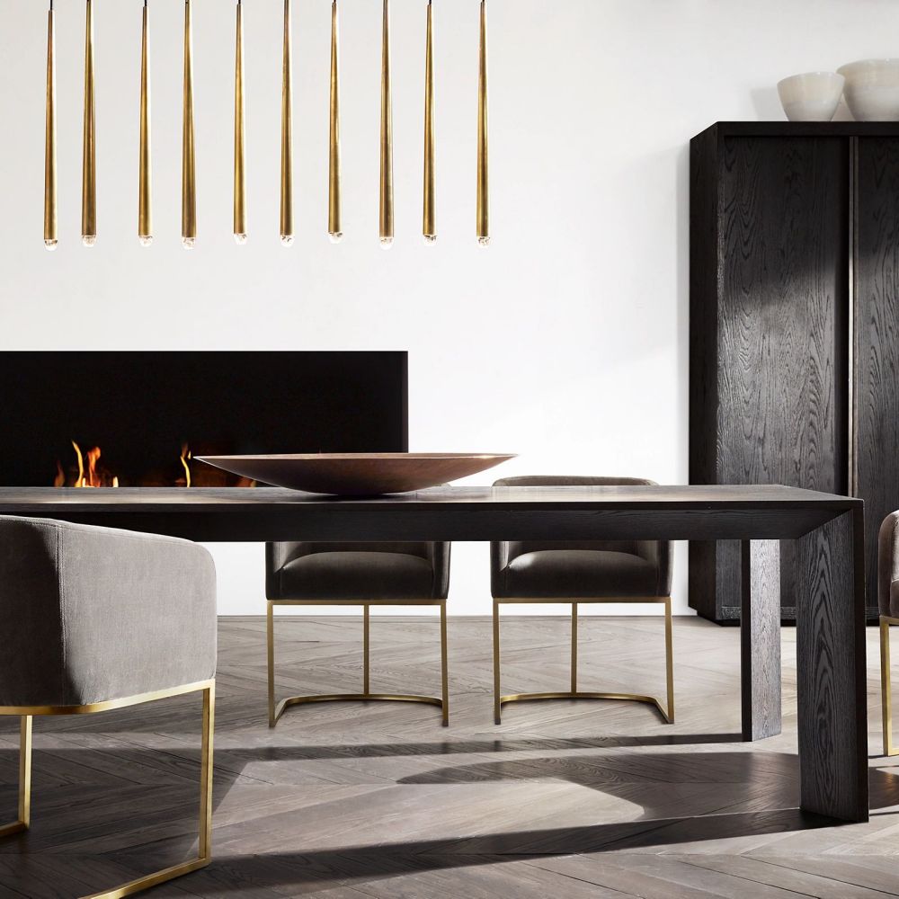 Eleanor Linear Chandelier-MEET LIGHTING