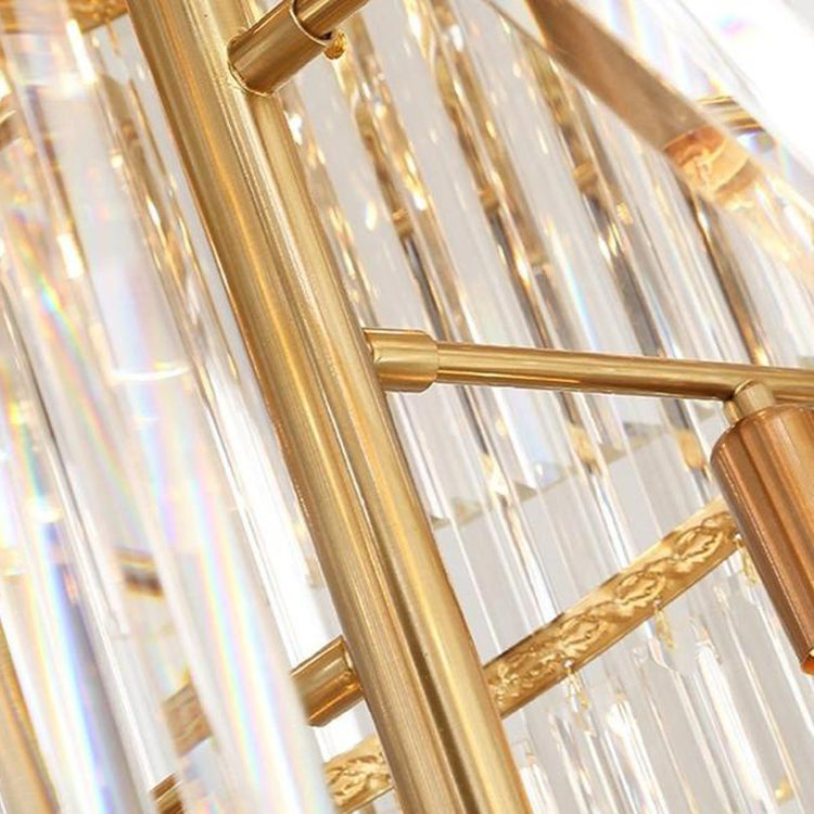 Elian Gillani 2-Story Crystal Chandelier-MEET LIGHTING