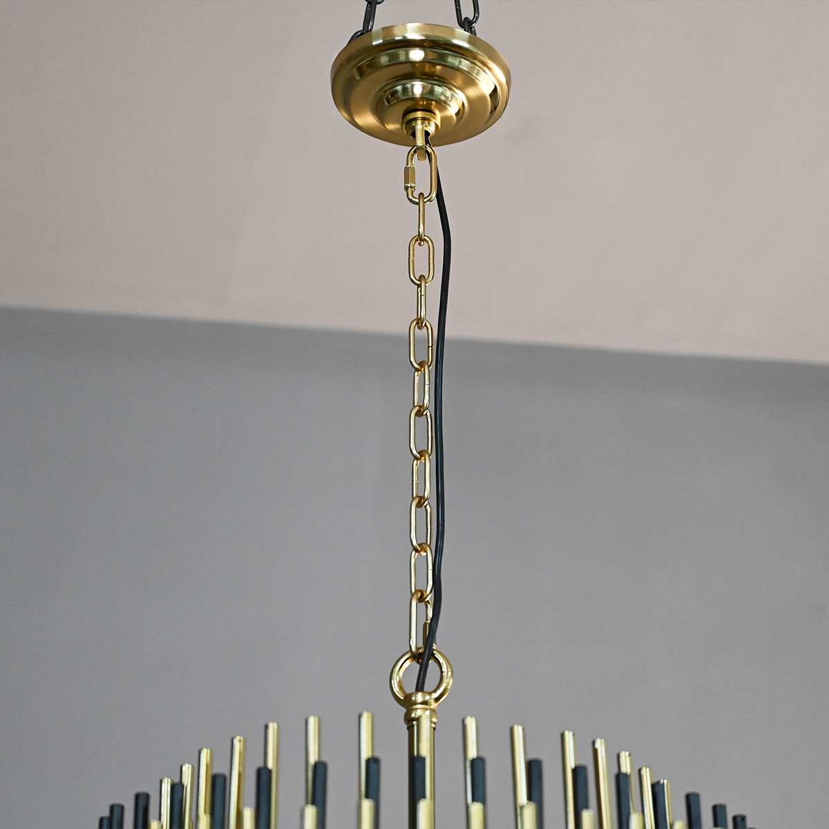 Emily Industrial Wind Round Chandelier 24" 32" 42"-MEET LIGHTING