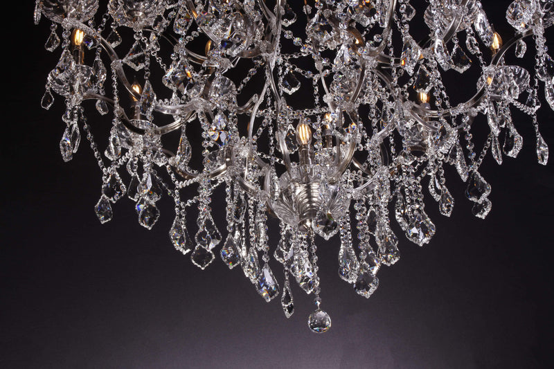 Empire Maria Theresa Crystal Chandelier 60” /50-LIGHT-MEET LIGHTING