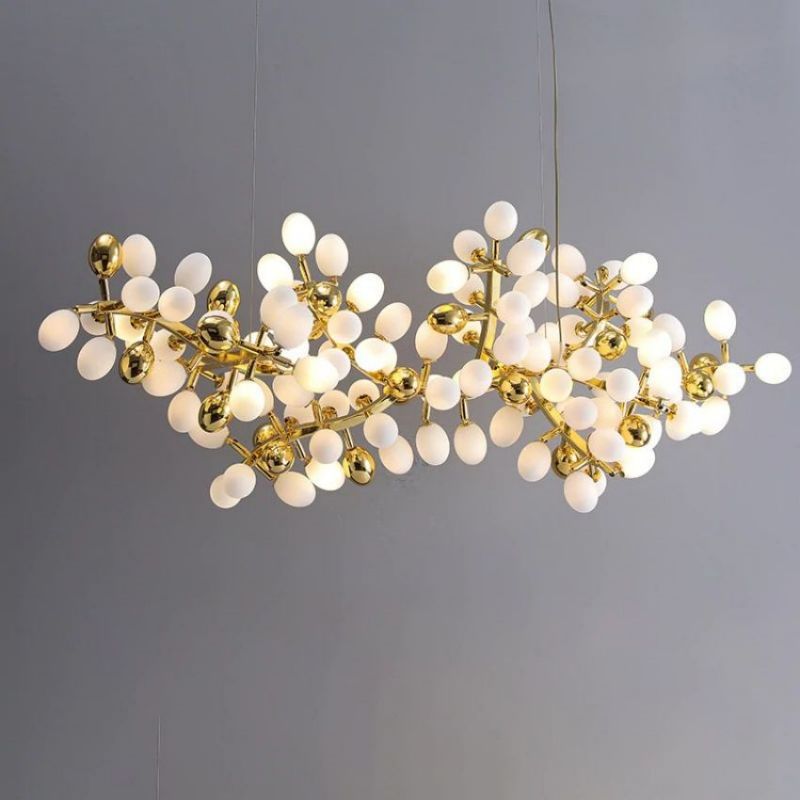 Fashion Grape Linear Chandelier-MEET LIGHTING