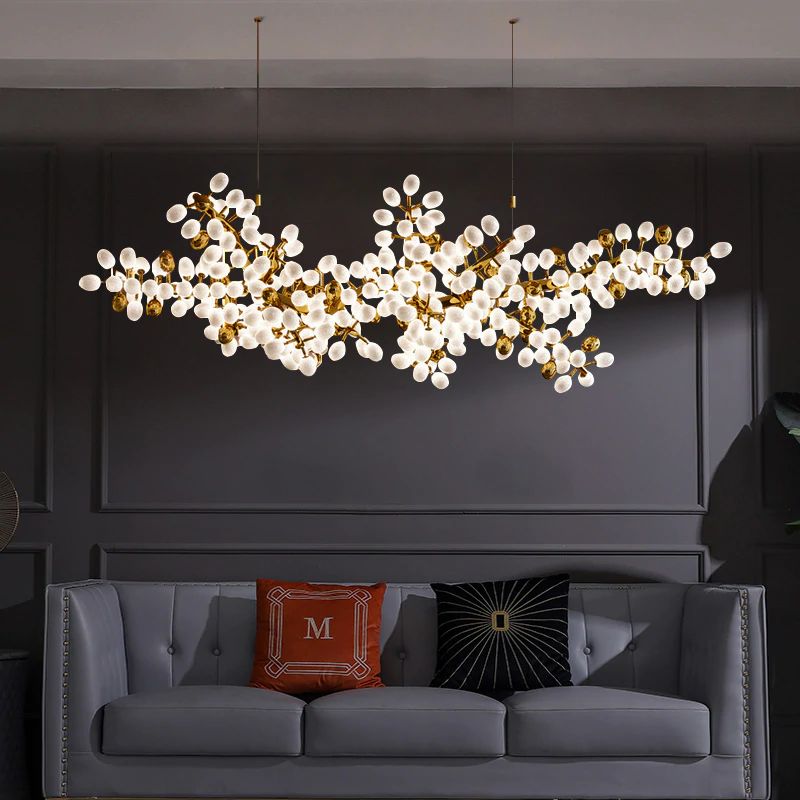Fashion Horizontal Grape Chandelier-MEET LIGHTING
