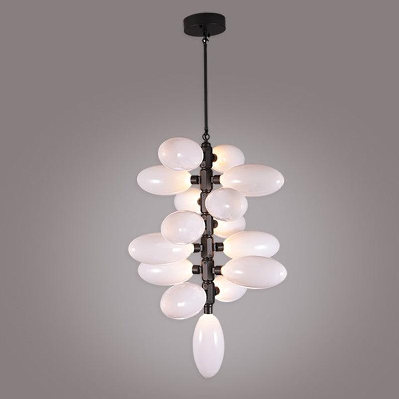 Fashion Vertical Long Grape Chandelier-MEET LIGHTING