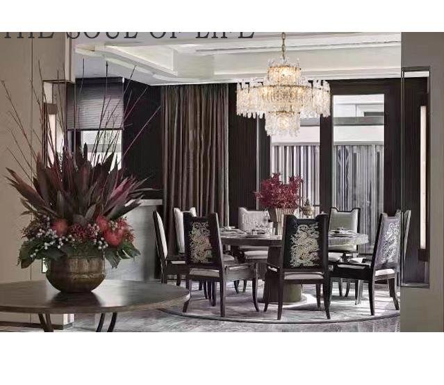 Faust Tiered Round Chandelier A-MEET LIGHTING