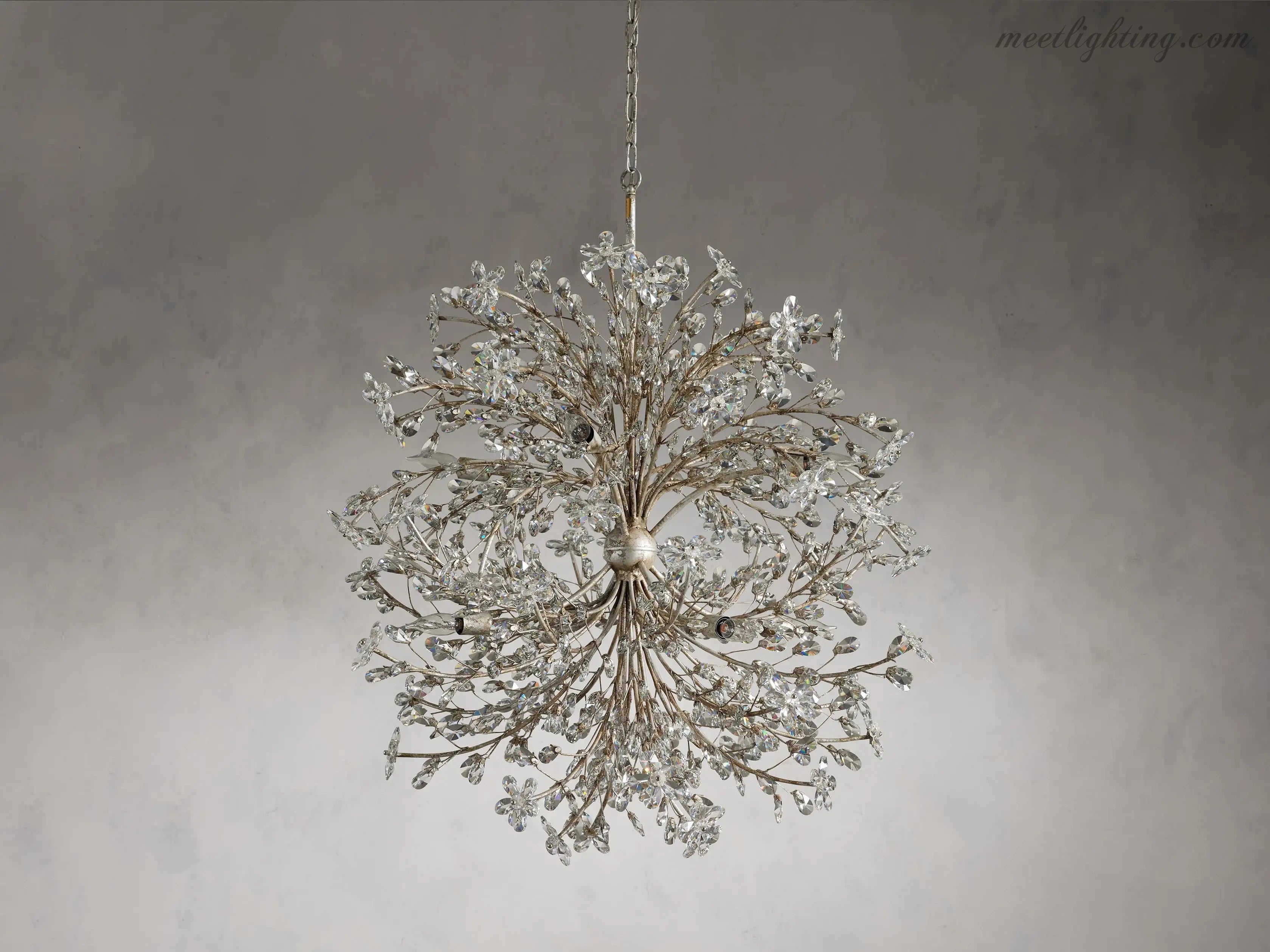 Fiore 8-Light Round Chandelier-MEET LIGHTING