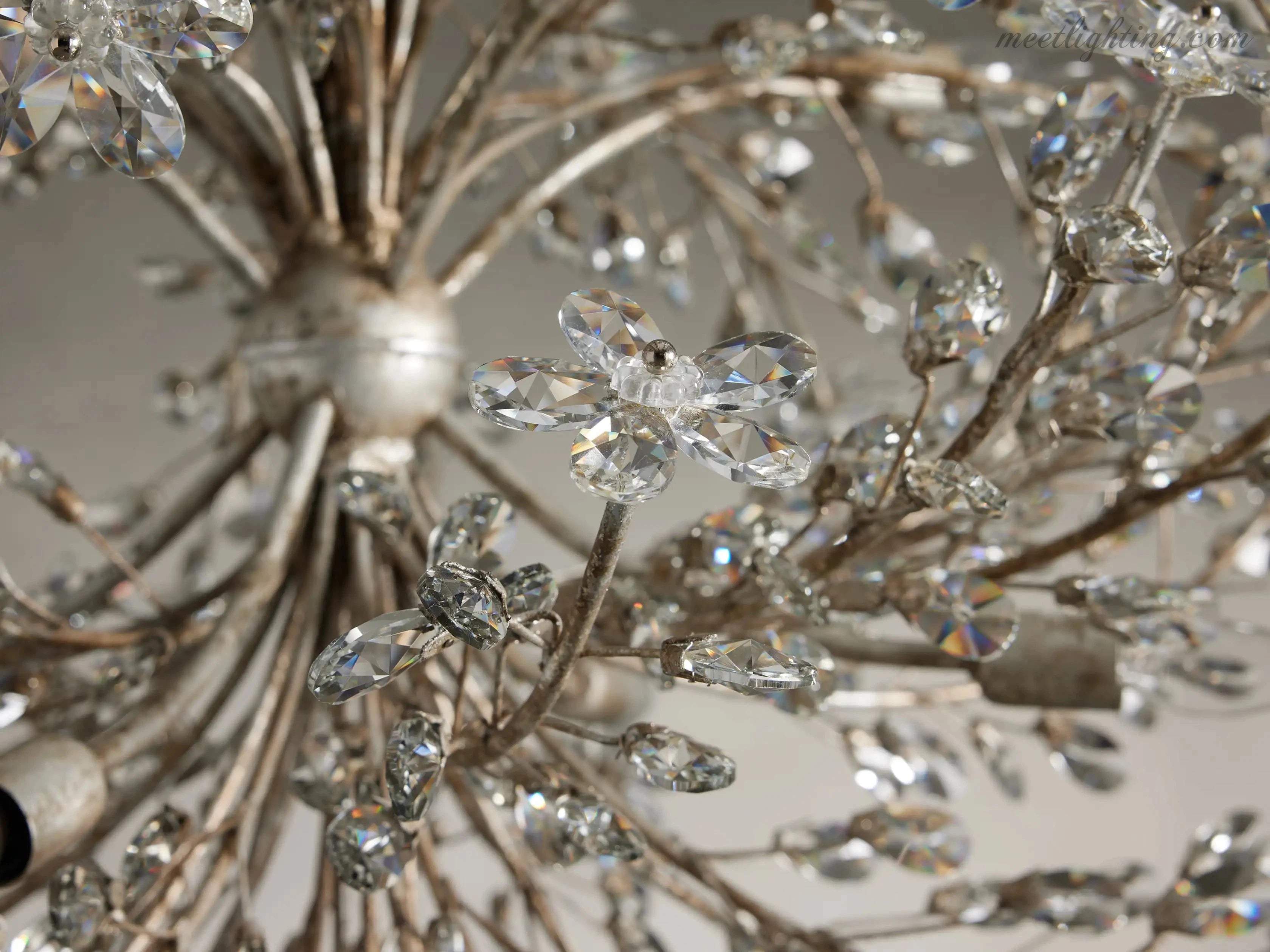 Fiore 8-Light Round Chandelier-MEET LIGHTING