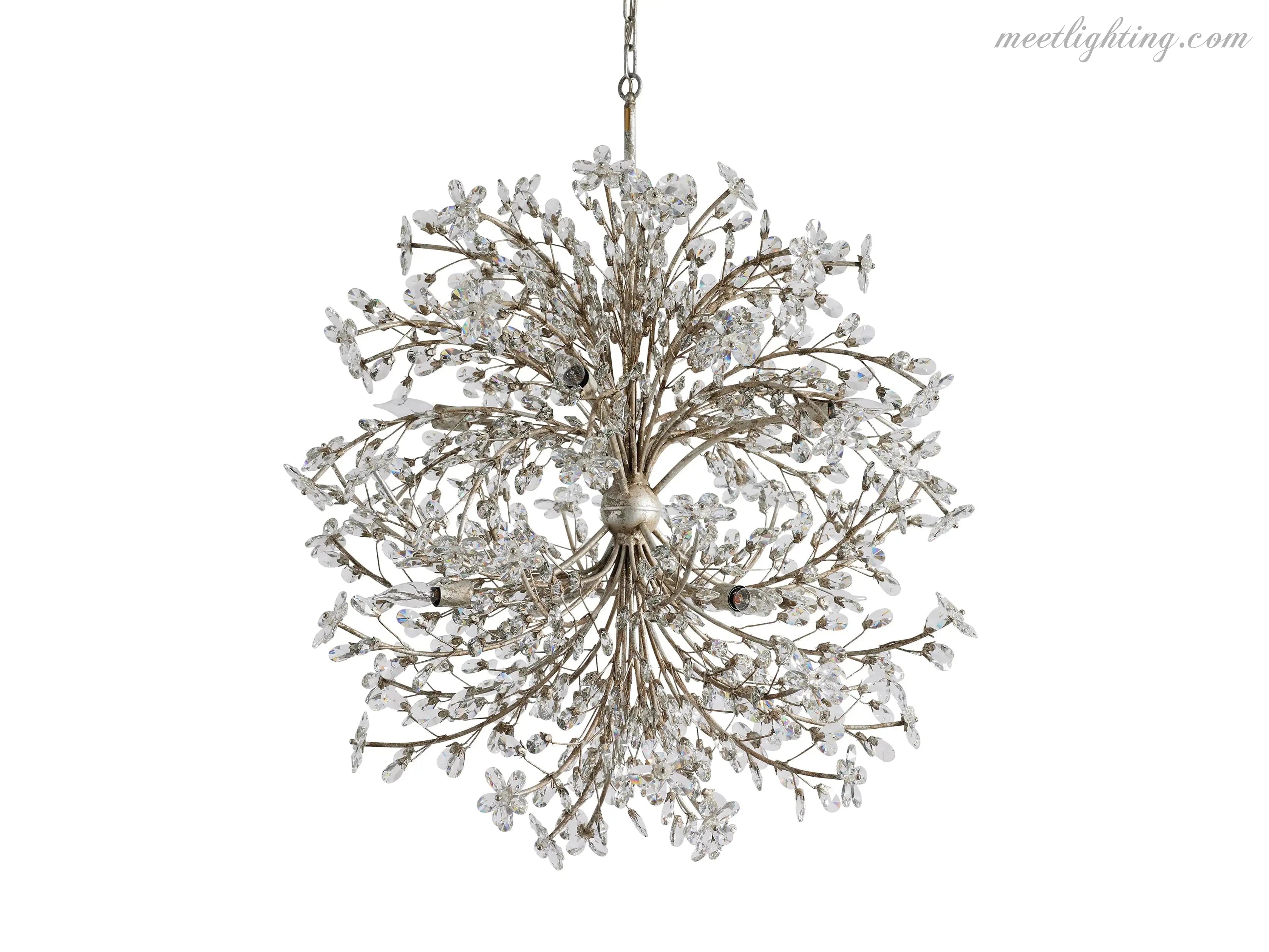 Fiore 8-Light Round Chandelier-MEET LIGHTING