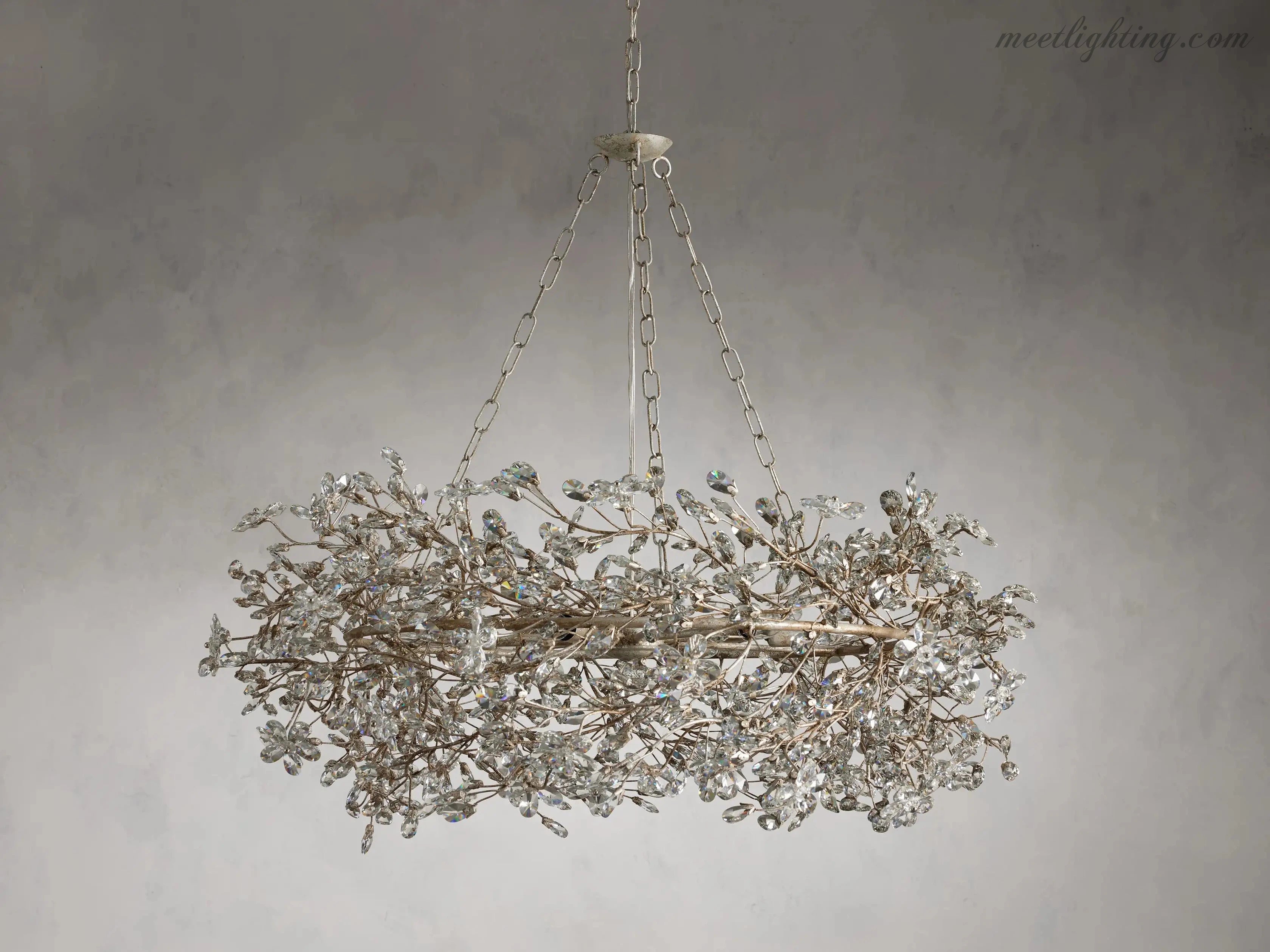 Fiore Crown Chandelier-MEET LIGHTING