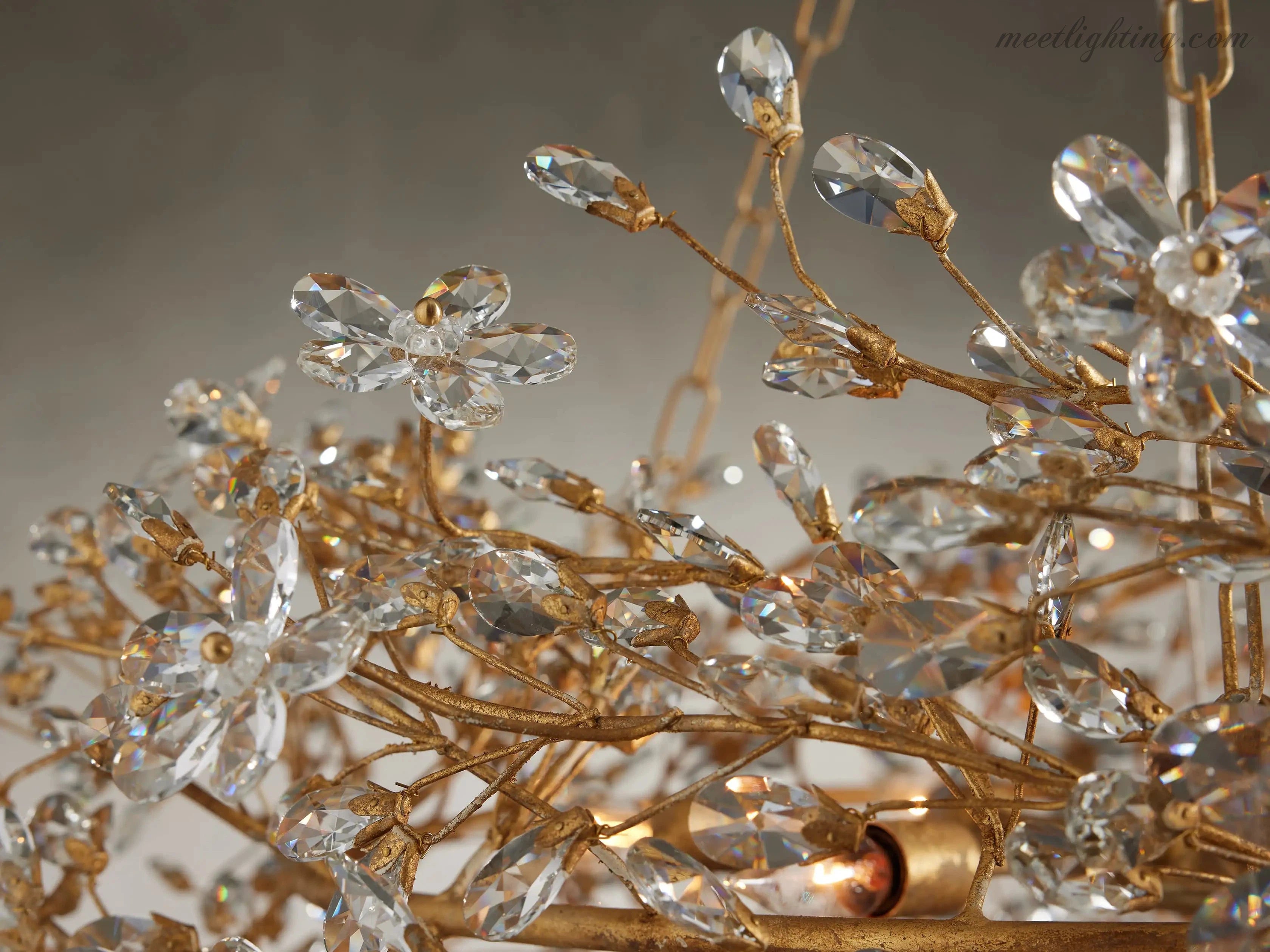 Fiore Crown Chandelier-MEET LIGHTING