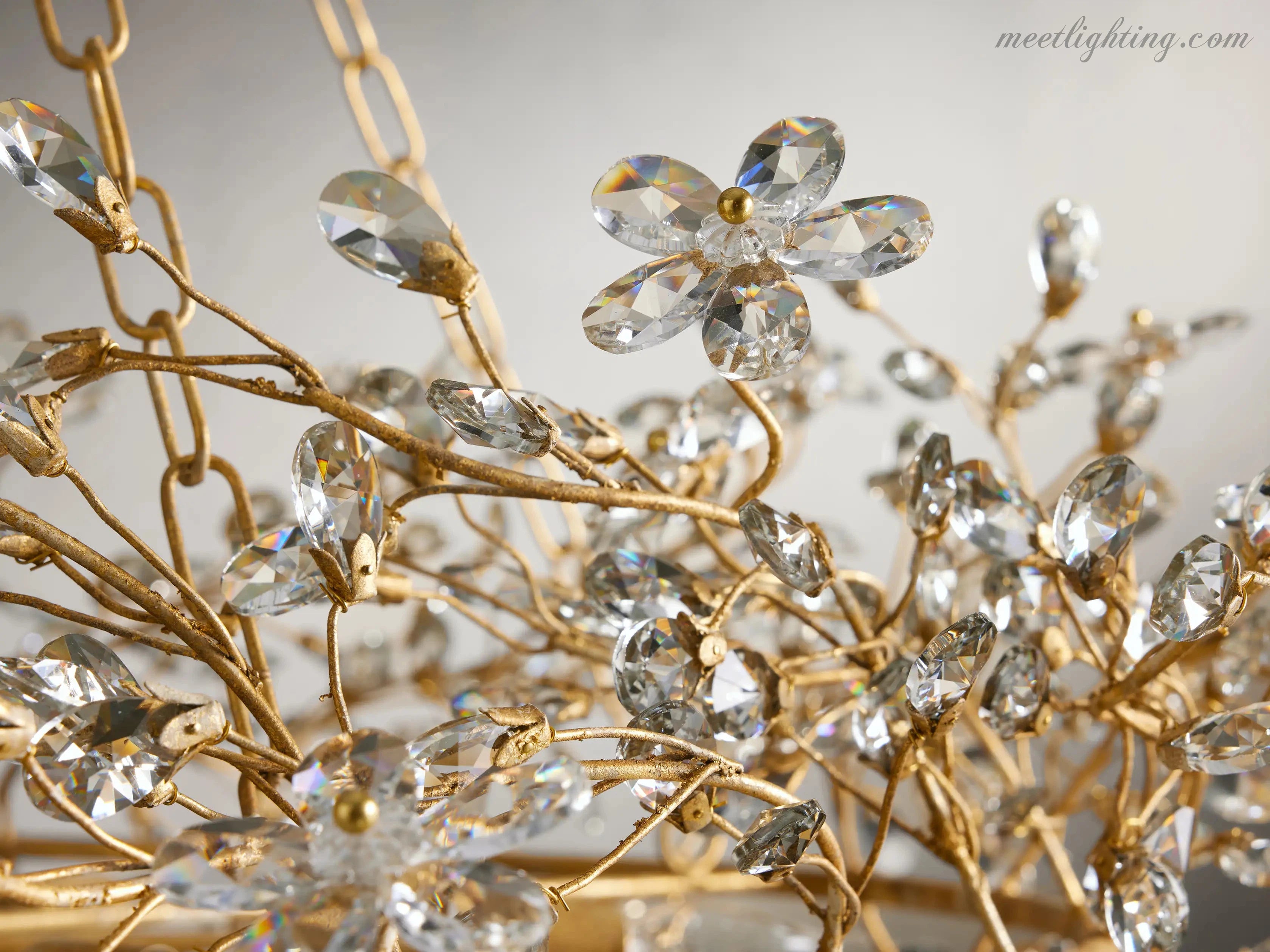 Fiore Crown Chandelier-MEET LIGHTING