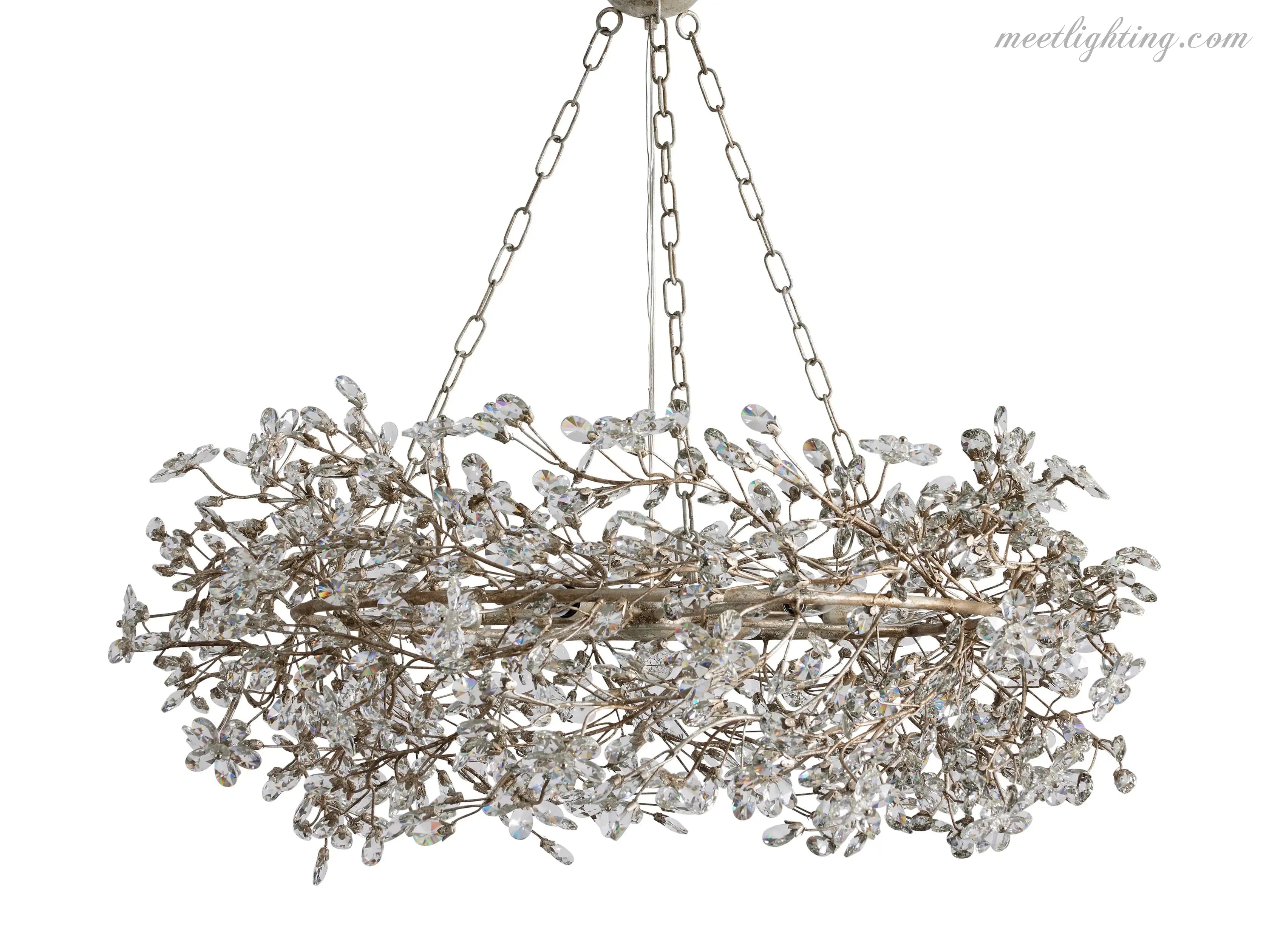 Fiore Crown Chandelier-MEET LIGHTING