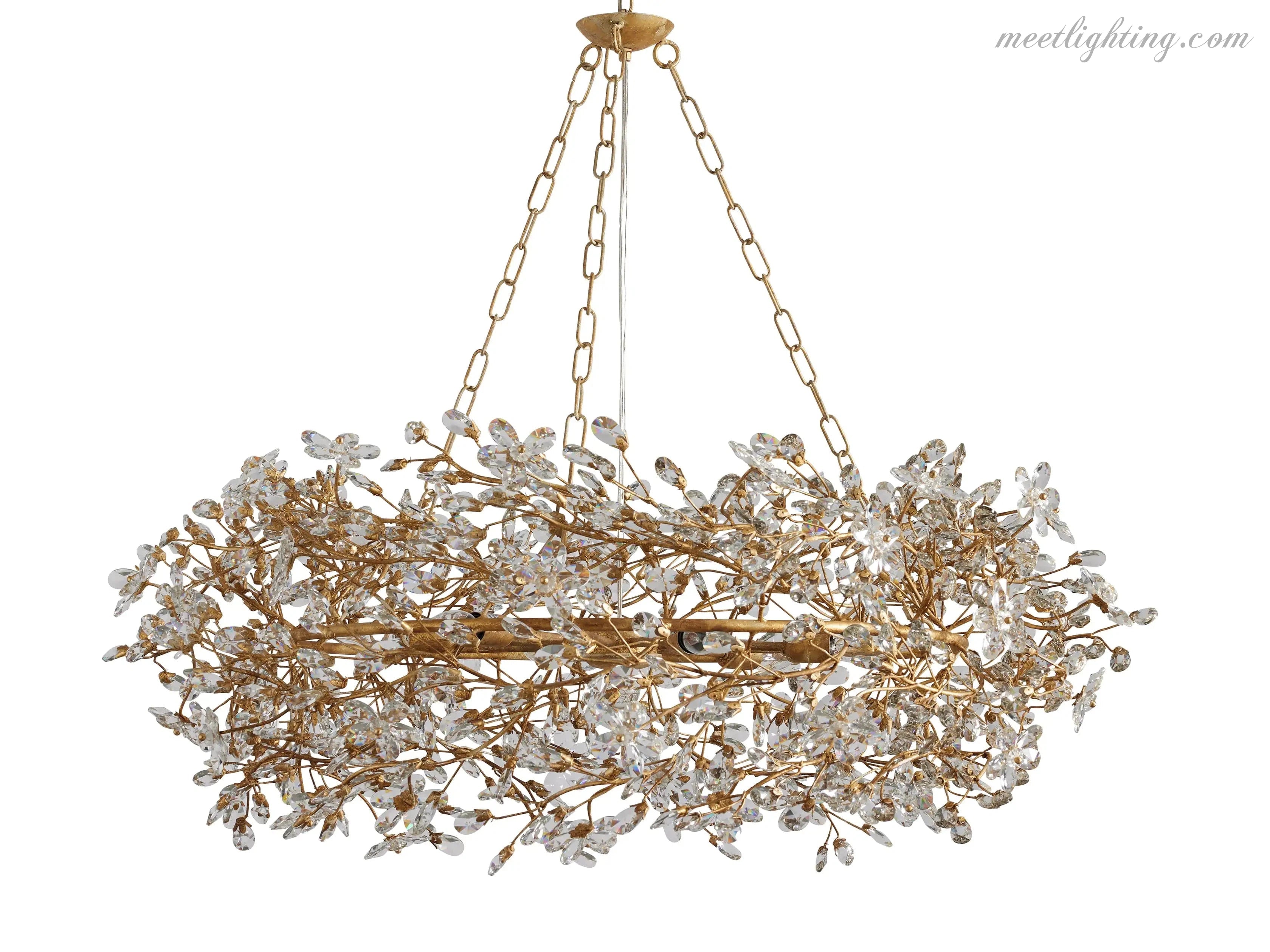 Fiore Crown Chandelier-MEET LIGHTING