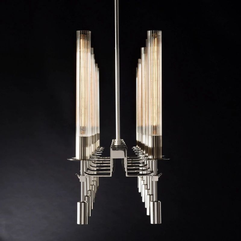 Fonta Linear Chandelier 54"-MEET LIGHTING