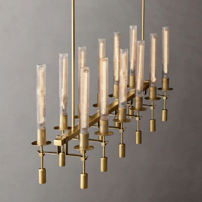 Fonta Linear Chandelier 54"-MEET LIGHTING
