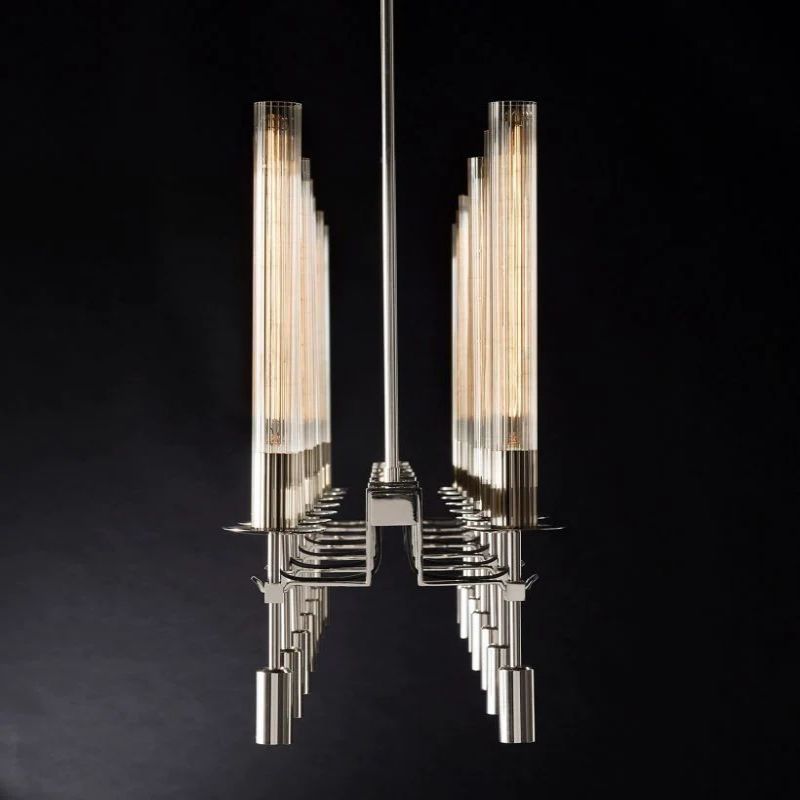 Fonta Linear Chandelier 66"-MEET LIGHTING