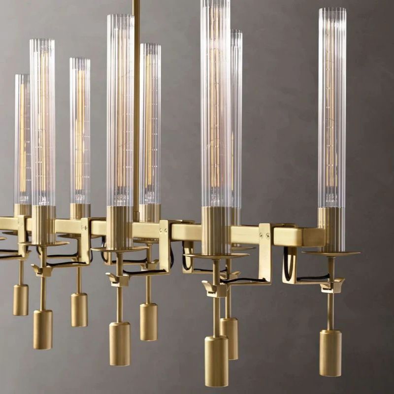 Fonta Linear Chandelier 66"-MEET LIGHTING