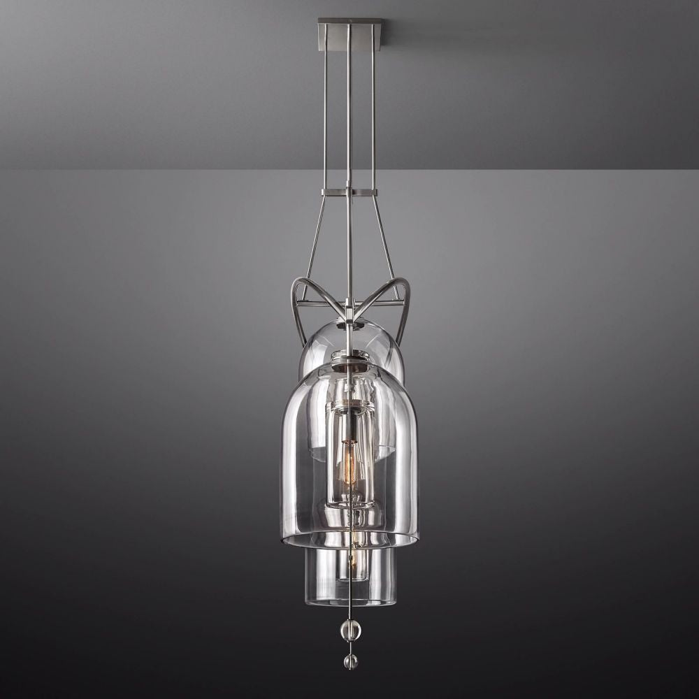 Fulcrum Linear Chandelier-MEET LIGHTING