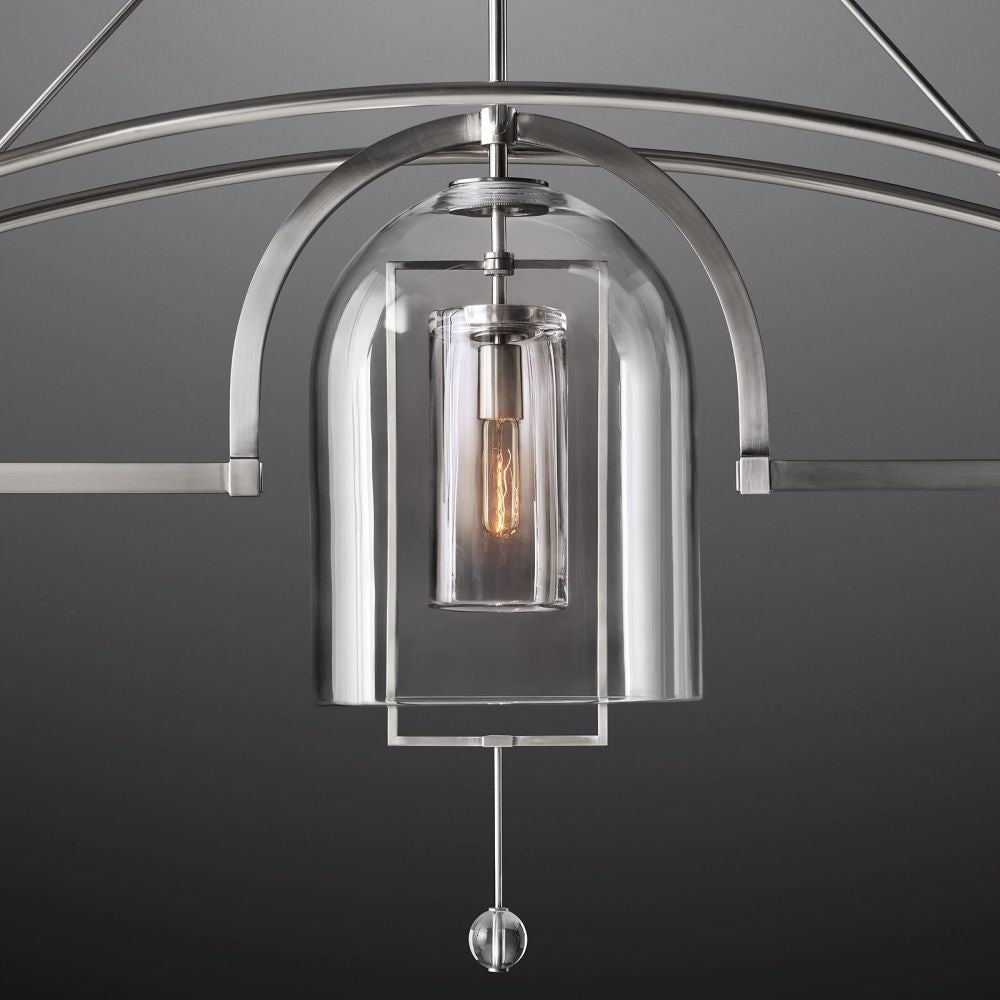 Fulcrum Linear Chandelier-MEET LIGHTING