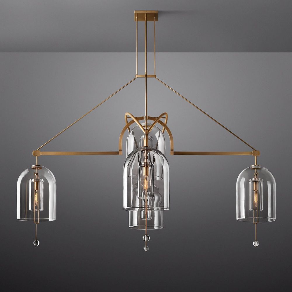 Fulcrum Round Chandelier-MEET LIGHTING