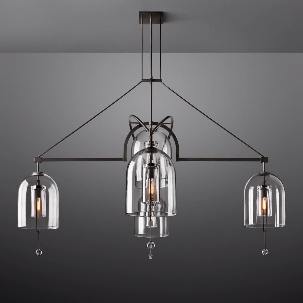 Fulcrum Round Chandelier-MEET LIGHTING