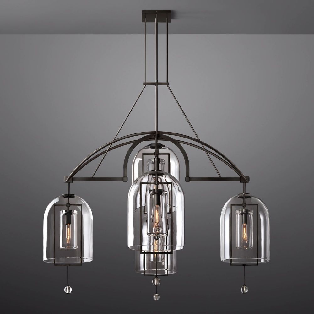 Fulcrum Round Chandelier-MEET LIGHTING