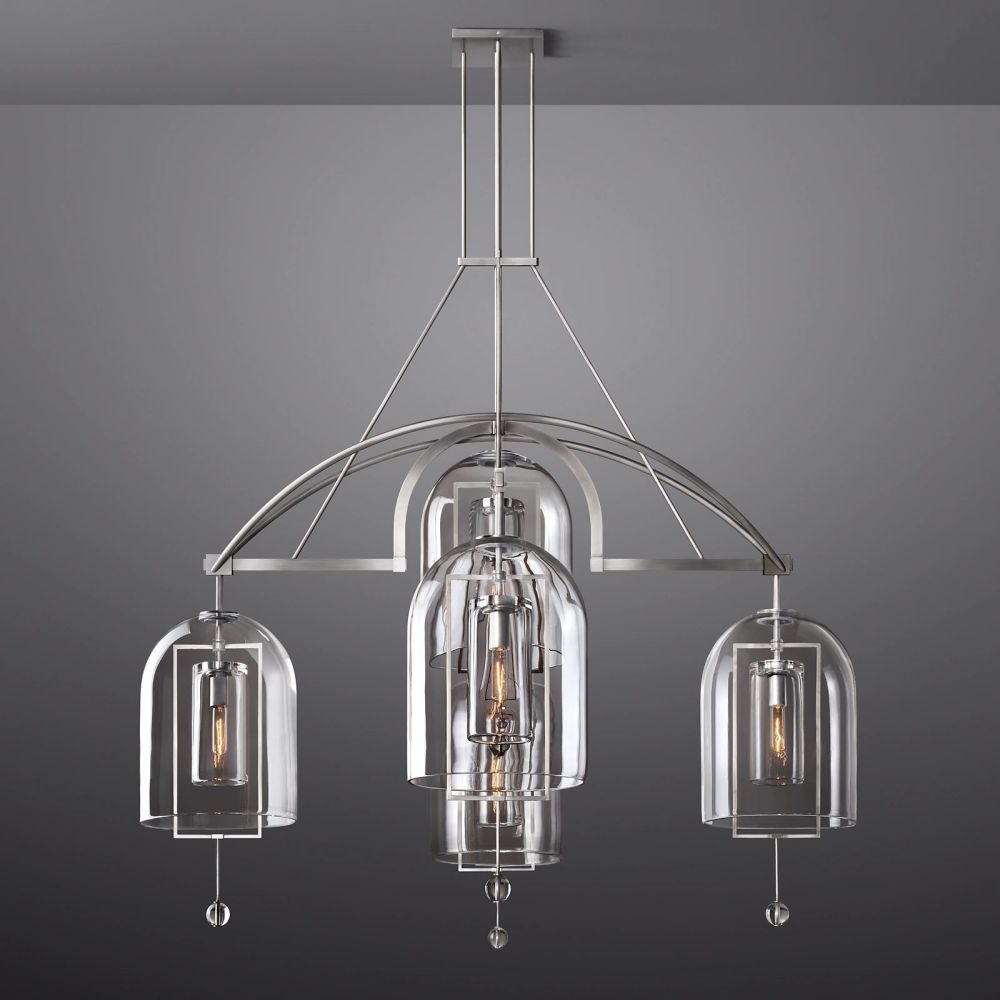 Fulcrum Round Chandelier-MEET LIGHTING