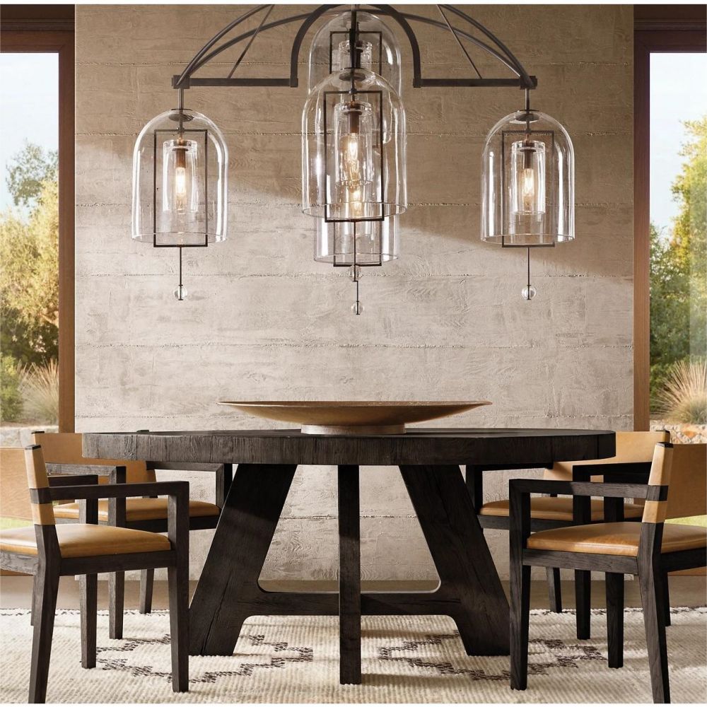 Fulcrum Round Chandelier-MEET LIGHTING
