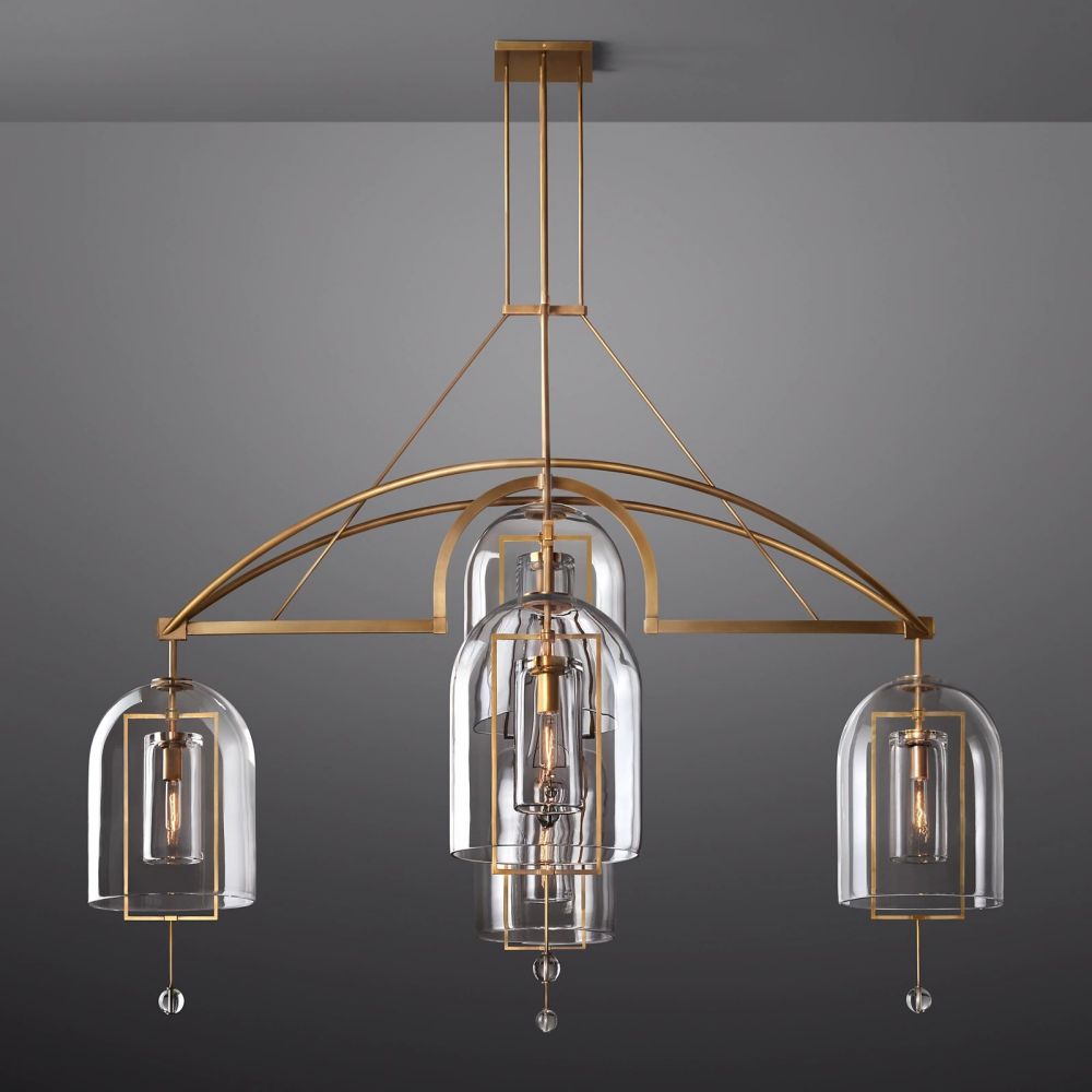 Fulcrum Round Chandelier-MEET LIGHTING