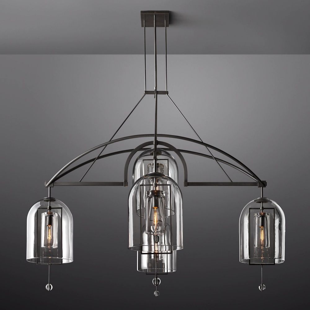 Fulcrum Round Chandelier-MEET LIGHTING
