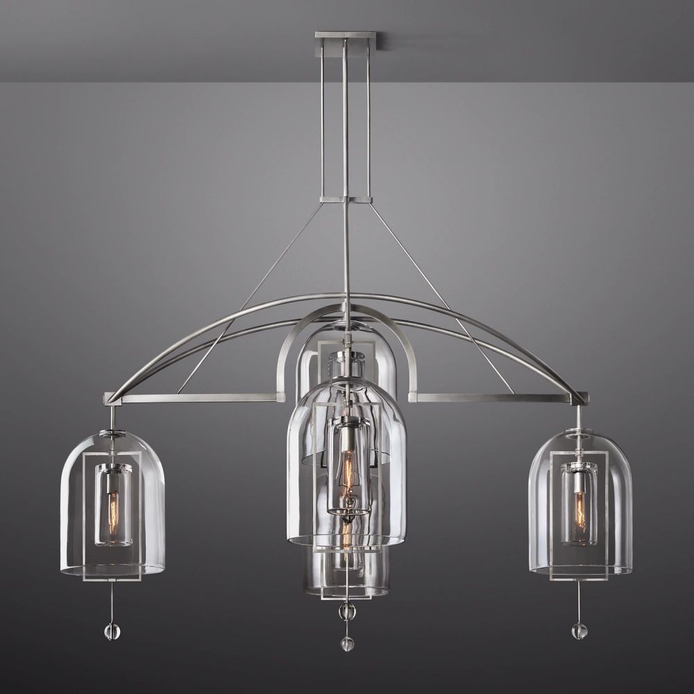 Fulcrum Round Chandelier-MEET LIGHTING