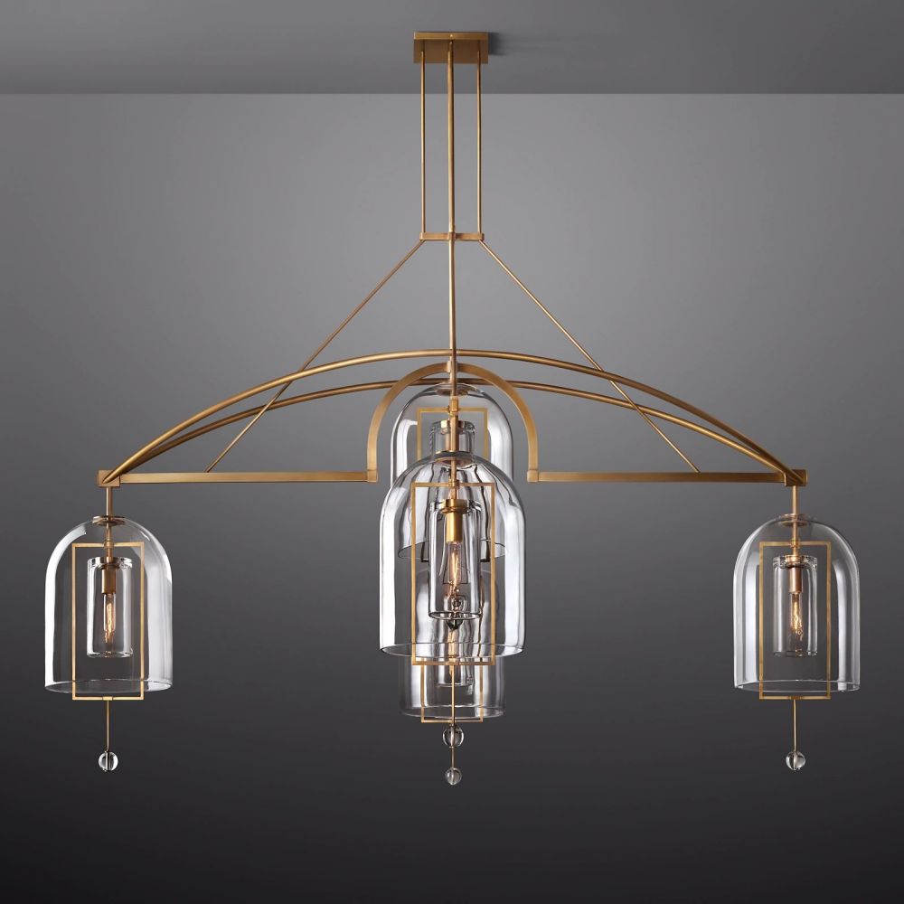 Fulcrum Round Chandelier-MEET LIGHTING