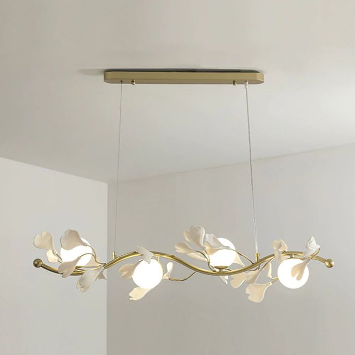Gingko Glass Chandelier-MEET LIGHTING