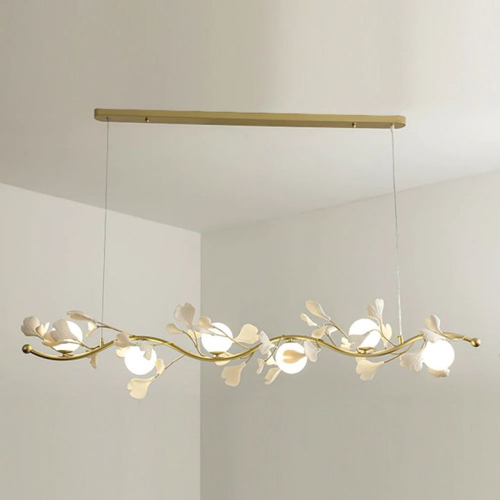 Gingko Glass Chandelier-MEET LIGHTING