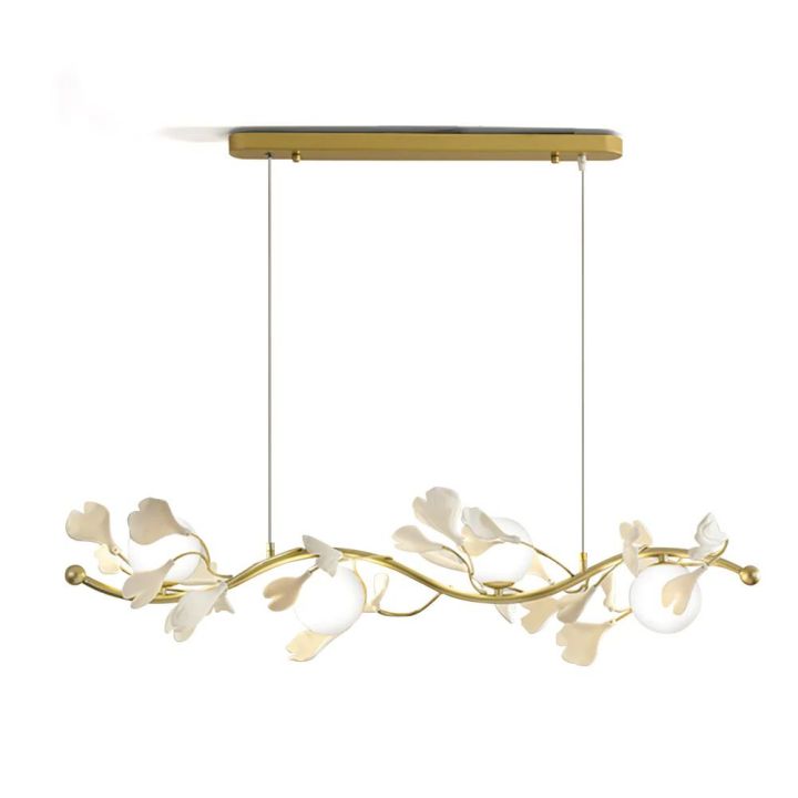 Gingko Glass Chandelier-MEET LIGHTING