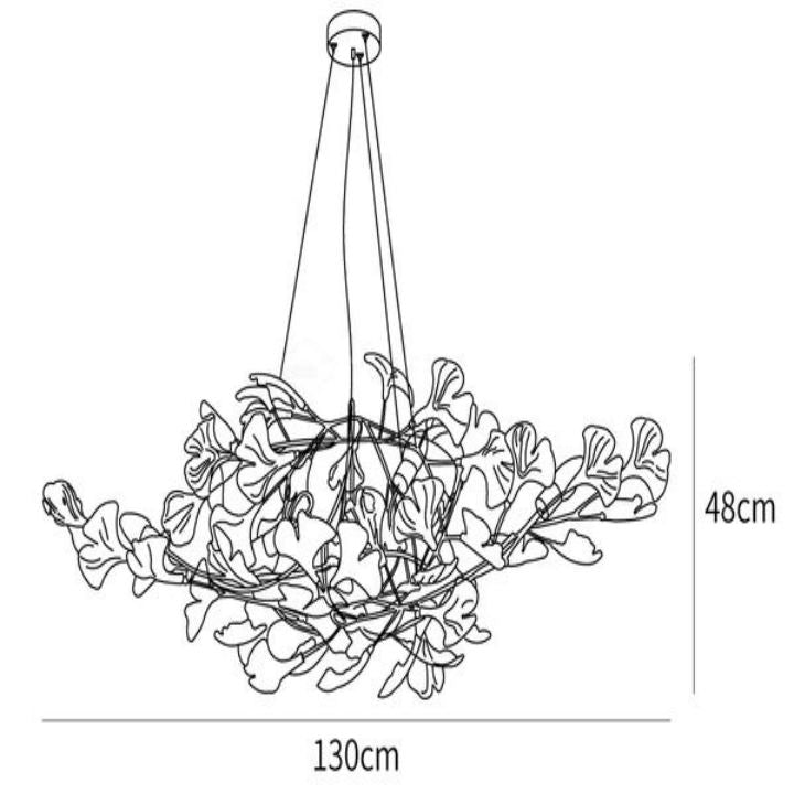 Gingko Luxury Chandelier Style D-MEET LIGHTING