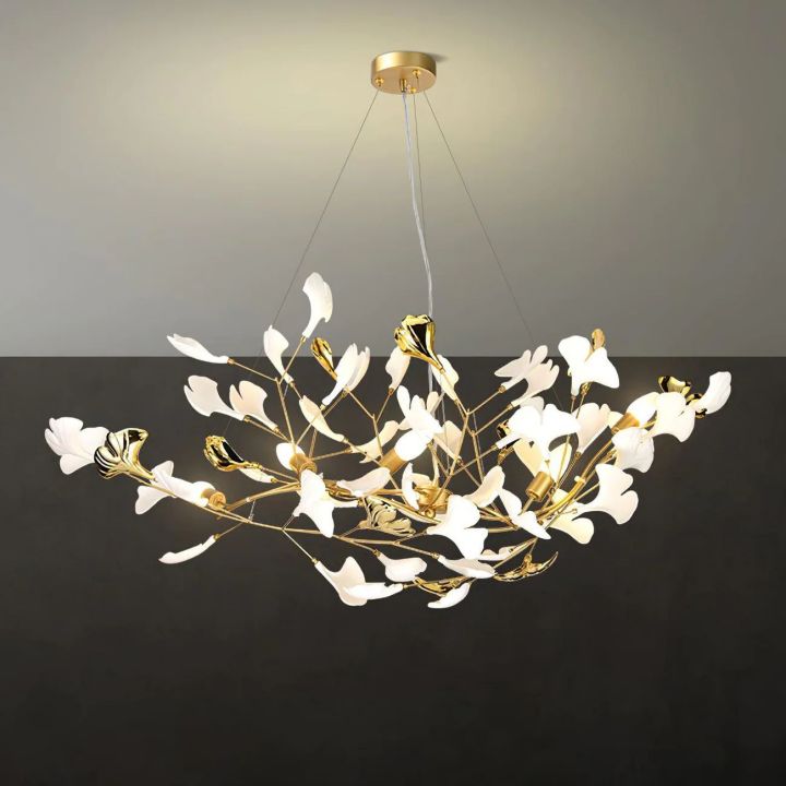Gingko Luxury Chandelier Style D-MEET LIGHTING